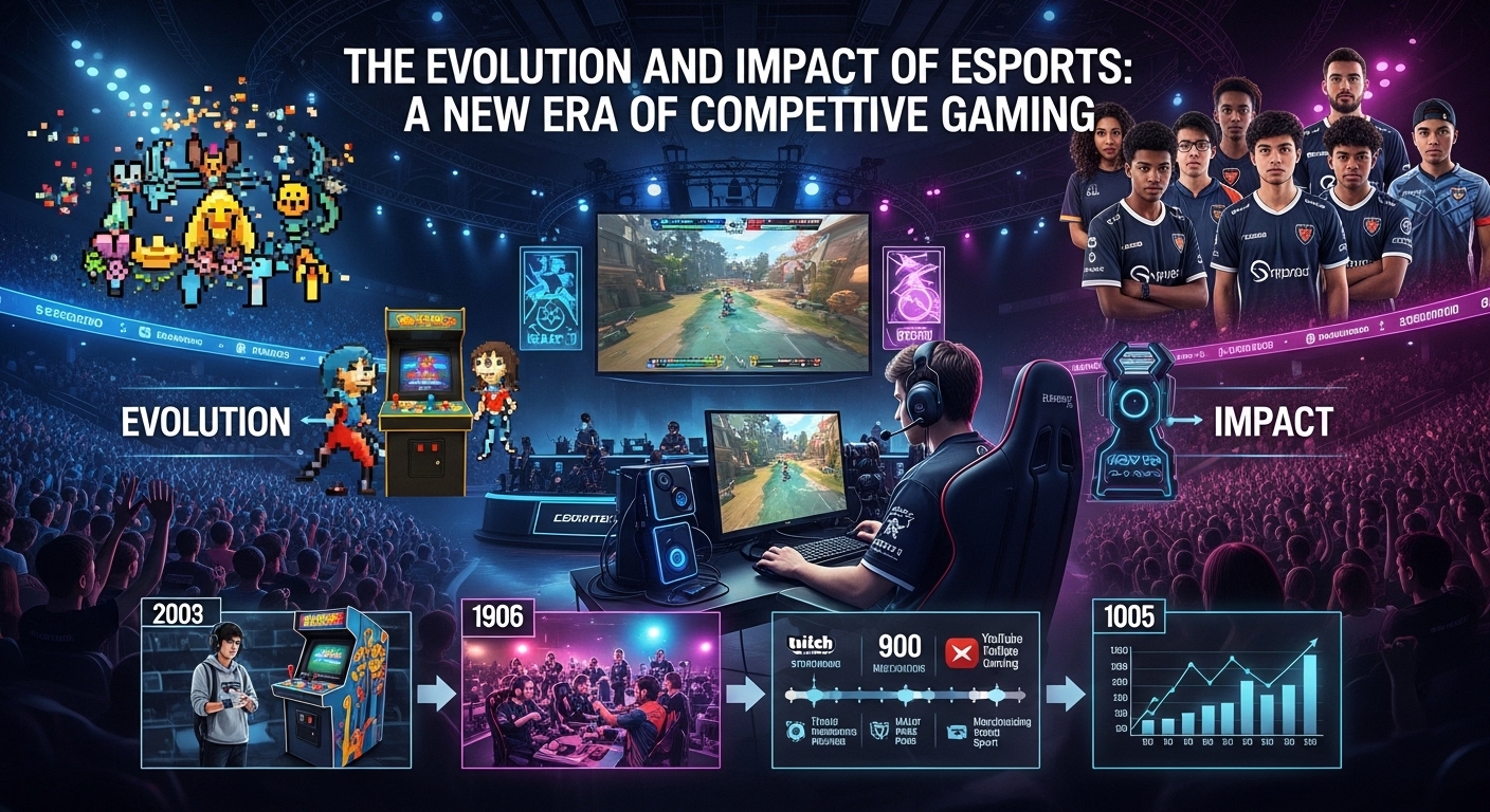 The Evolution and Impact of Esports: A New Era of Competitive Gaming